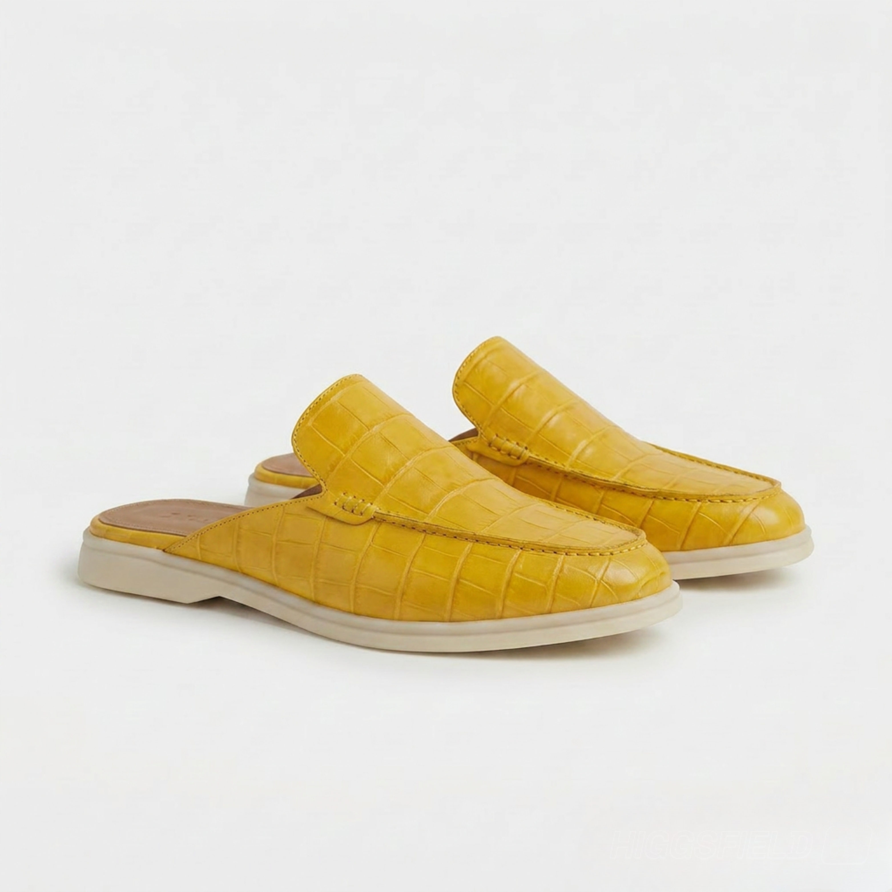 Visconti Croco Yellow